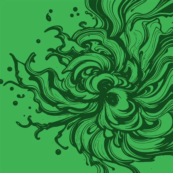 Radyal girdap akış çizgileri olan soyut bir arka plan. Sanatsal akış çizgileri arka plan sanatı