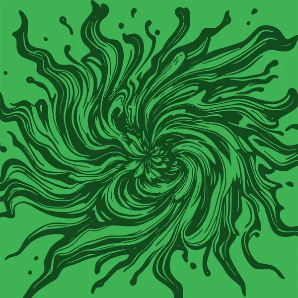 Radyal girdap akış çizgileri olan soyut bir arka plan. Sanatsal akış çizgileri arka plan sanatı