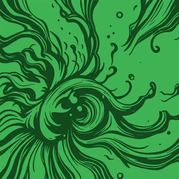 Radyal girdap akış çizgileri olan soyut bir arka plan. Sanatsal akış çizgileri arka plan sanatı