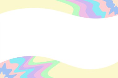 Renk dalga süsü ve kopyalama alanı ile sunum arkaplanını kaydır. Metin alanı ile slayt sunumu için soyut arkaplan.