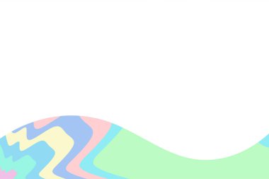 Renk dalga süsü ve kopyalama alanı ile sunum arkaplanını kaydır. Metin alanı ile slayt sunumu için soyut arkaplan.