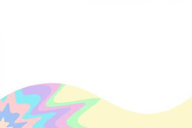 Renk dalga süsü ve kopyalama alanı ile sunum arkaplanını kaydır. Metin alanı ile slayt sunumu için soyut arkaplan.