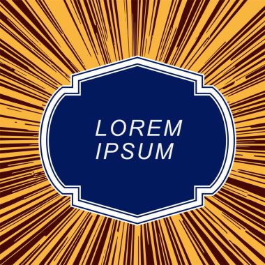 Satır patlaması üzerine çerçeve metin arkaplanı. Biçimlendirilmiş çerçeve kopyalama alanı ile soyut arkaplan.
