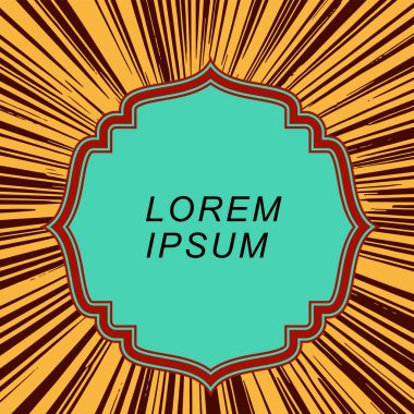 Dalgalı dokulu arkaplanda çerçeve metin alanı. Biçimlendirilmiş çerçeve kopyalama alanı ile soyut arkaplan.