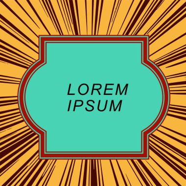 Dalgalı dokulu arkaplanda çerçeve metin alanı. Biçimlendirilmiş çerçeve kopyalama alanı ile soyut arkaplan.