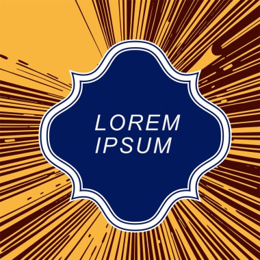 Dalgalı dokulu arkaplanda çerçeve metin alanı. Biçimlendirilmiş çerçeve kopyalama alanı ile soyut arkaplan.