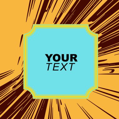 Dalgalı dokulu arkaplanda çerçeve metin alanı. Biçimlendirilmiş çerçeve kopyalama alanı ile soyut arkaplan.