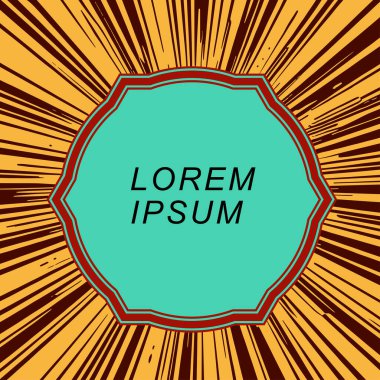 Dalgalı dokulu arkaplanda çerçeve metin alanı. Biçimlendirilmiş çerçeve kopyalama alanı ile soyut arkaplan.