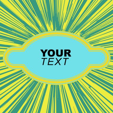 Dalgalı dokulu arkaplanda çerçeve metin alanı. Biçimlendirilmiş çerçeve kopyalama alanı ile soyut arkaplan.