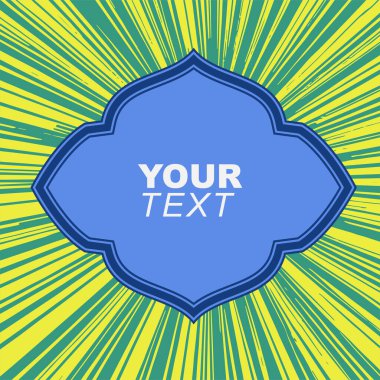 Dalgalı dokulu arkaplanda çerçeve metin alanı. Biçimlendirilmiş çerçeve kopyalama alanı ile soyut arkaplan.