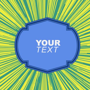 Dalgalı dokulu arkaplanda çerçeve metin alanı. Biçimlendirilmiş çerçeve kopyalama alanı ile soyut arkaplan.