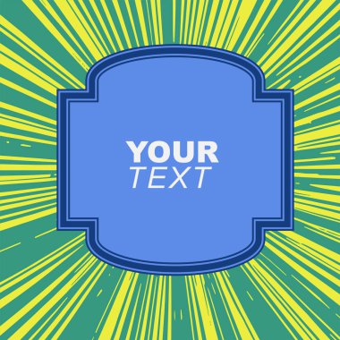 Dalgalı dokulu arkaplanda çerçeve metin alanı. Biçimlendirilmiş çerçeve kopyalama alanı ile soyut arkaplan.