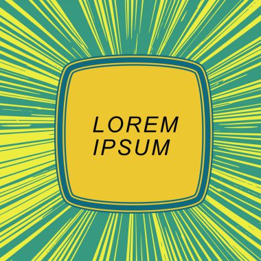 Dalgalı dokulu arkaplanda çerçeve metin alanı. Biçimlendirilmiş çerçeve kopyalama alanı ile soyut arkaplan.