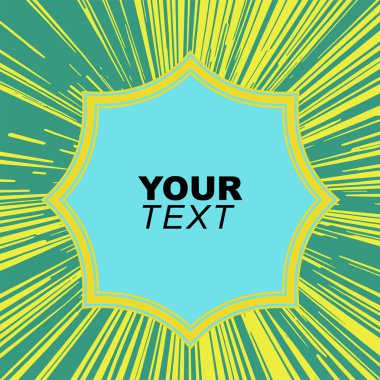 Dalgalı dokulu arkaplanda çerçeve metin alanı. Biçimlendirilmiş çerçeve kopyalama alanı ile soyut arkaplan.