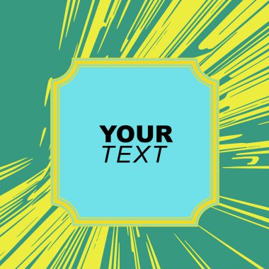 Dalgalı dokulu arkaplanda çerçeve metin alanı. Biçimlendirilmiş çerçeve kopyalama alanı ile soyut arkaplan.