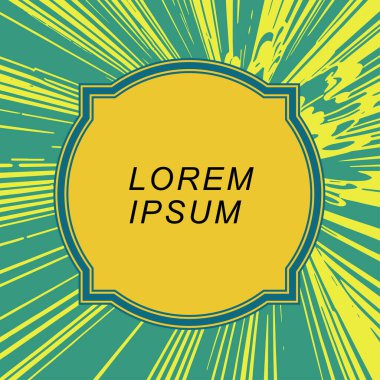 Dalgalı dokulu arkaplanda çerçeve metin alanı. Biçimlendirilmiş çerçeve kopyalama alanı ile soyut arkaplan.