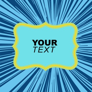 Dalgalı dokulu arkaplanda çerçeve metin alanı. Biçimlendirilmiş çerçeve kopyalama alanı ile soyut arkaplan.