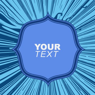 Dalgalı dokulu arkaplanda çerçeve metin alanı. Biçimlendirilmiş çerçeve kopyalama alanı ile soyut arkaplan.