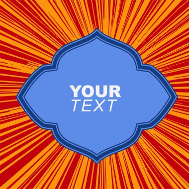 Dalgalı dokulu arkaplanda çerçeve metin alanı. Biçimlendirilmiş çerçeve kopyalama alanı ile soyut arkaplan.