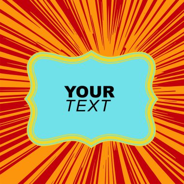 Dalgalı dokulu arkaplanda çerçeve metin alanı. Biçimlendirilmiş çerçeve kopyalama alanı ile soyut arkaplan.