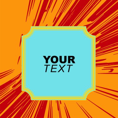 Dalgalı dokulu arkaplanda çerçeve metin alanı. Biçimlendirilmiş çerçeve kopyalama alanı ile soyut arkaplan.