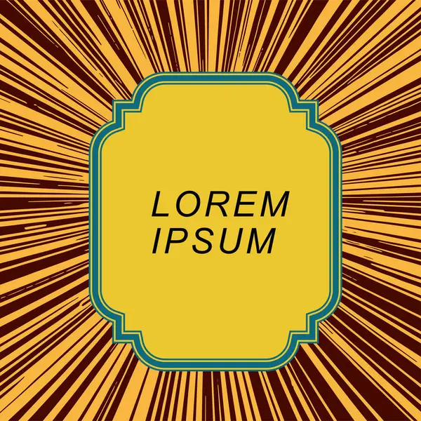 Satır patlaması üzerine çerçeve metin arkaplanı. Biçimlendirilmiş çerçeve kopyalama alanı ile soyut arkaplan.