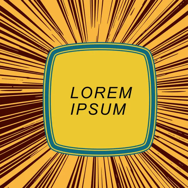 Dalgalı dokulu arkaplanda çerçeve metin alanı. Biçimlendirilmiş çerçeve kopyalama alanı ile soyut arkaplan.