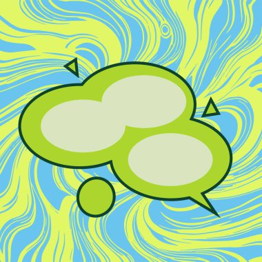 Metin uzay konuşma balonu şekilli arka planda retro pop sanat komedi tarzı. Uzay ileti kutusu şeklini çizgi roman tarzında kopyala