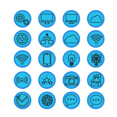 Teknoloji ve Yenilik Simgesi Paketi