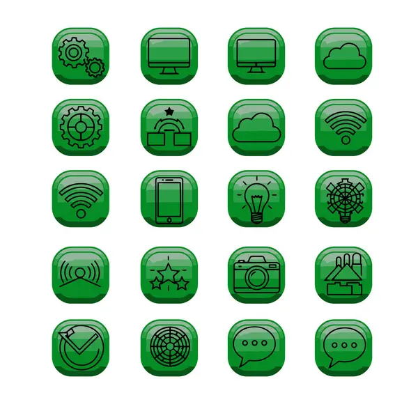 Teknoloji ve Yenilik Simgesi Paketi