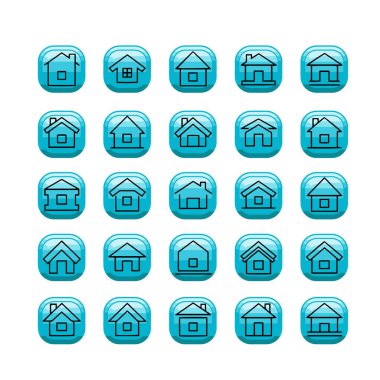 Çoklu Değişiklikte Ev Simgesi Paketi