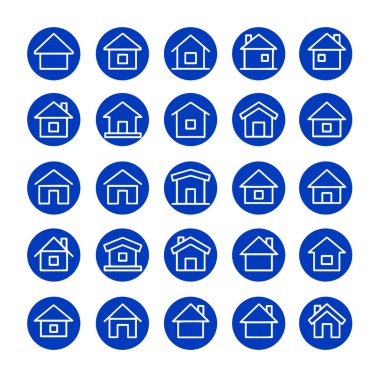 Çoklu Değişiklikte Ev Simgesi Paketi