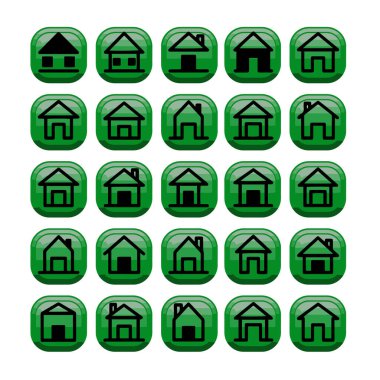 Çoklu Değişiklikte Ev Simgesi Paketi