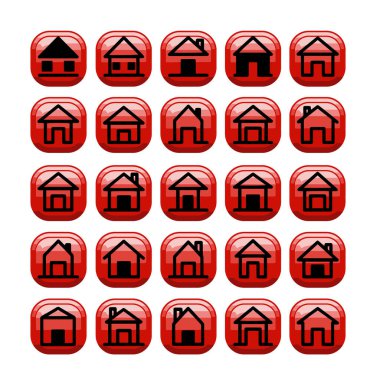 Çoklu Değişiklikte Ev Simgesi Paketi