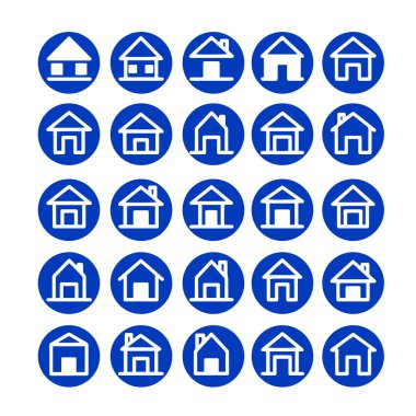 Çoklu Değişiklikte Ev Simgesi Paketi