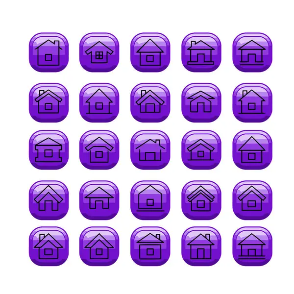 Çoklu Değişiklikte Ev Simgesi Paketi