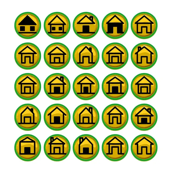 Çoklu Değişiklikte Ev Simgesi Paketi