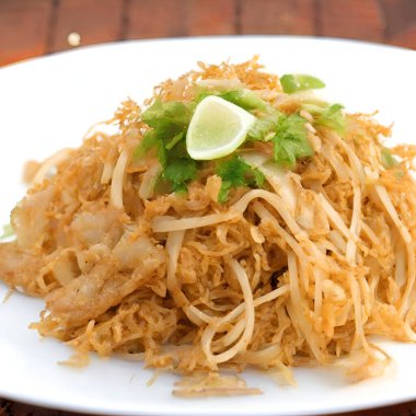 Karidesli kızarmış şehriye, phad thai