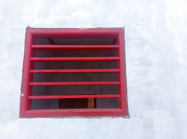 the ventilation of a building that is photographed from the outside