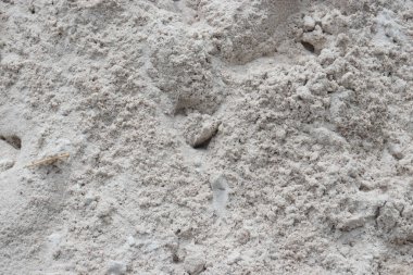 Beyaz kum yüzey dokusu yapı malzemesi olarak kullanılır, arka plan için harikadır.