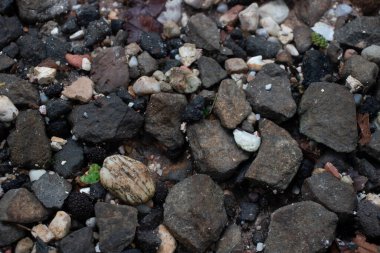 Arka plan için küçük, güzel bir taş doku. Yüksek kaliteli fotoğraflar