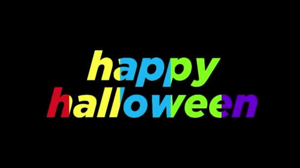 Lumières Néon Colorées Ouvertes Heures Neon Light Disco Sign Animation — Video