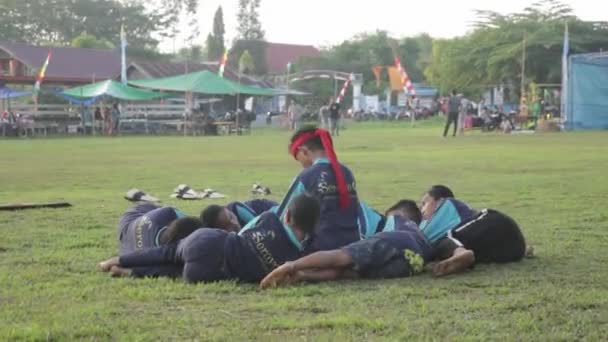 Západní Kutai Východní Kalimantan Indonésie Října 2022 Dayakské Tanečnice Cvičí — Stock video