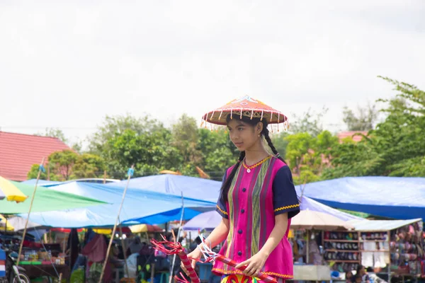 Linggang Bigung West Kutai East Kalimantan Indonesia Noviembre 2022 Bailarines —  Fotos de Stock