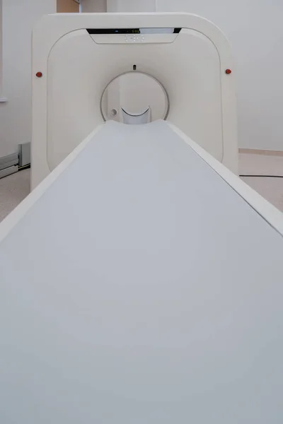 Medical computed tomography equipment in clinic device for research concept medicine and health