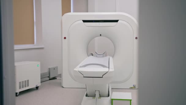 医用计算机断层扫描设备在临床上的应用 — 图库视频影像