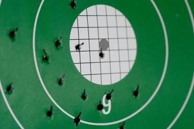 Profesyonel atış menziline yaklaşın. Hedefi vurun. Profesyonel atış.