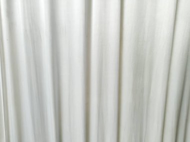 Dalgalı beyaz bir bez parçası