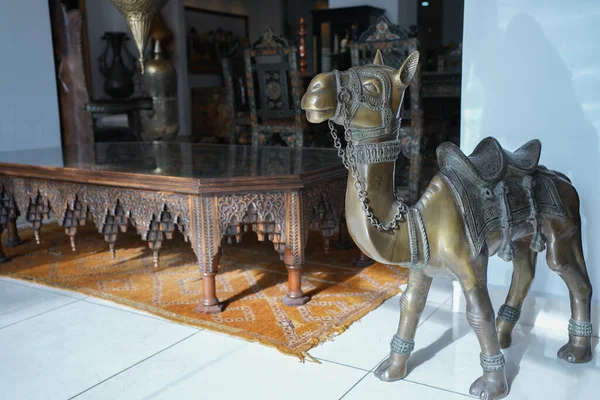 Arabic bronze art relic camel statue
