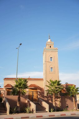 Smaller arabic mosque in Morocco Marrakesh. High quality image